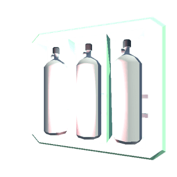 Oxygen Tanks Rack 01